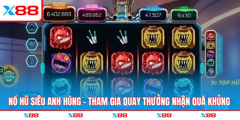 Nổ hũ siêu anh hùng